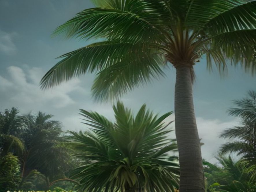 Coconut tree climbing machine — used, working
