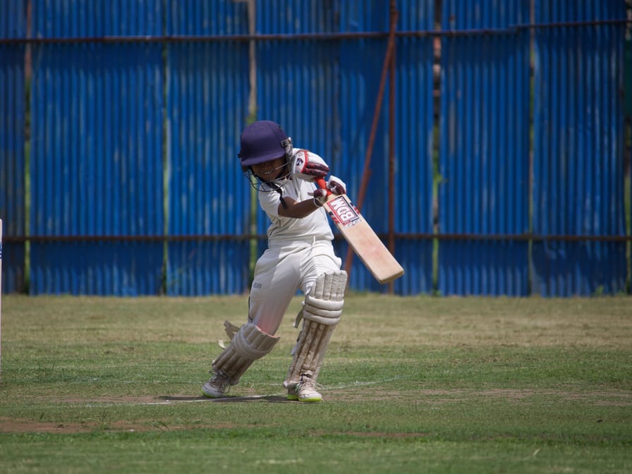 Full cricket kit — SS bat, pads, gloves, helmet, kit bag